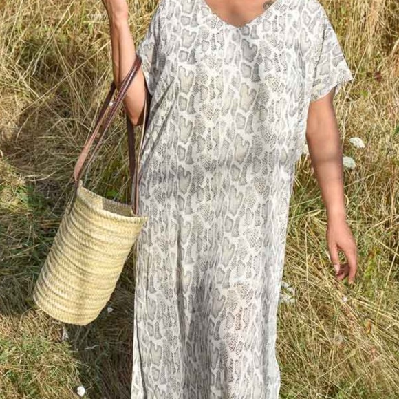 Boutique Python Maxi Dress 2X, worn once! - Picture 1 of 8